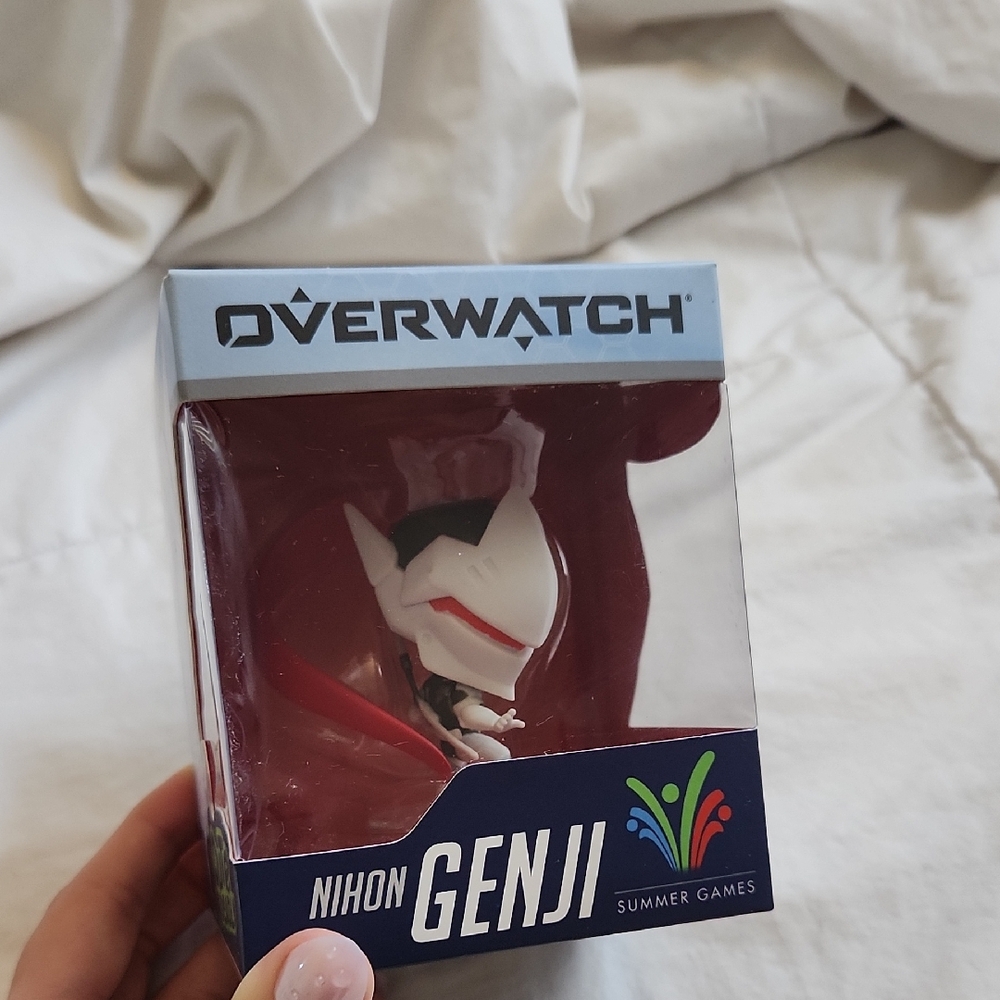 Overwatch Genji Action Figure - Red and White